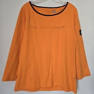 NWOT Discovery Princess Cruise Long Sleeve Sz XL